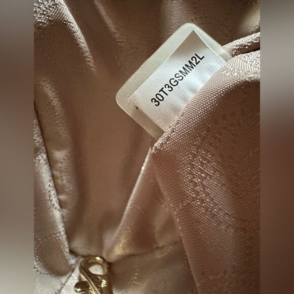 NWOT **Michael Kors Medium Stud Selma Messenger Cross Body Dusty Rose - Picture 10 of 10